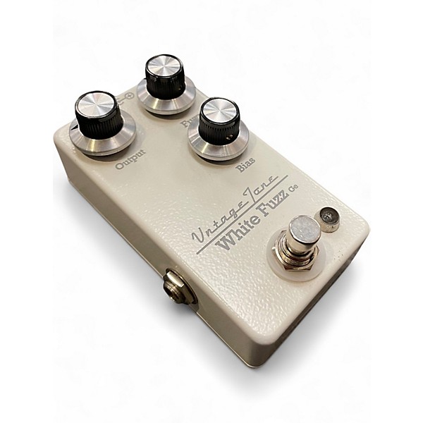 Used Vntage Tone White Fuzz Effect Pedal