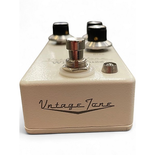 Used Vntage Tone White Fuzz Effect Pedal