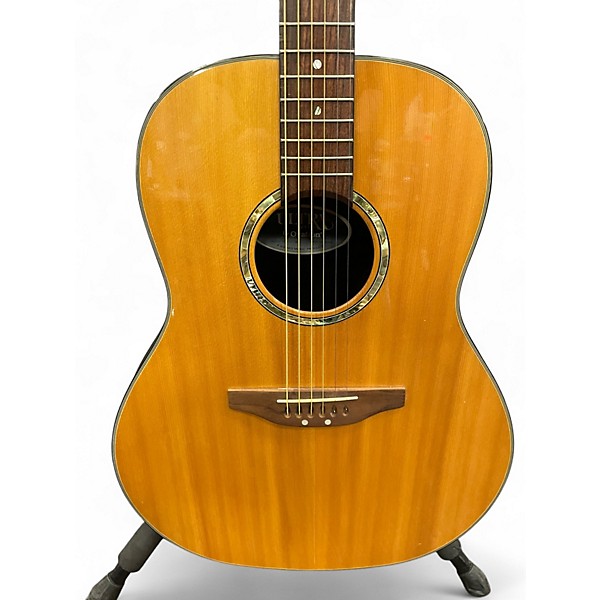 Used Ovation 1517S Ultra Series Natural Acoustic Electric Guitar