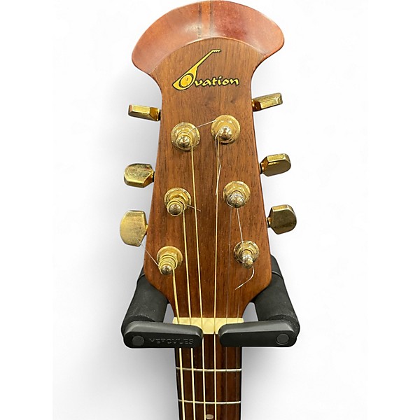 Used Ovation 1517S Ultra Series Natural Acoustic Electric Guitar