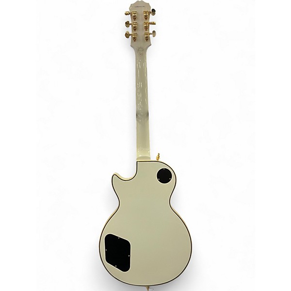 Used Epiphone Les Paul Custom Pro Alpine White Solid Body Electric Guitar