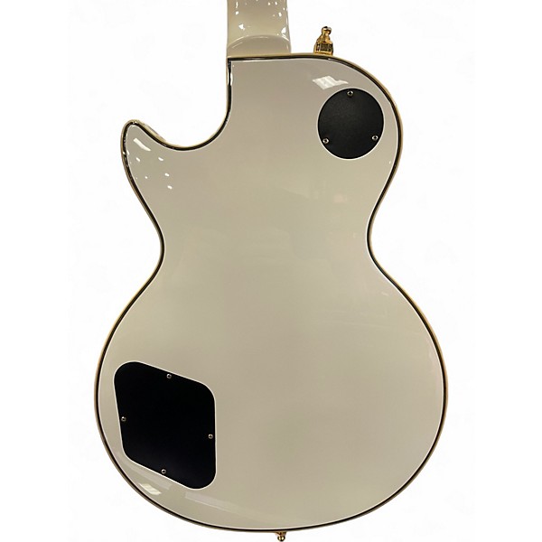 Used Epiphone Les Paul Custom Pro Alpine White Solid Body Electric Guitar