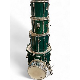 Used Yamaha 5 Piece Stage Custom Turquoise Drum Kit