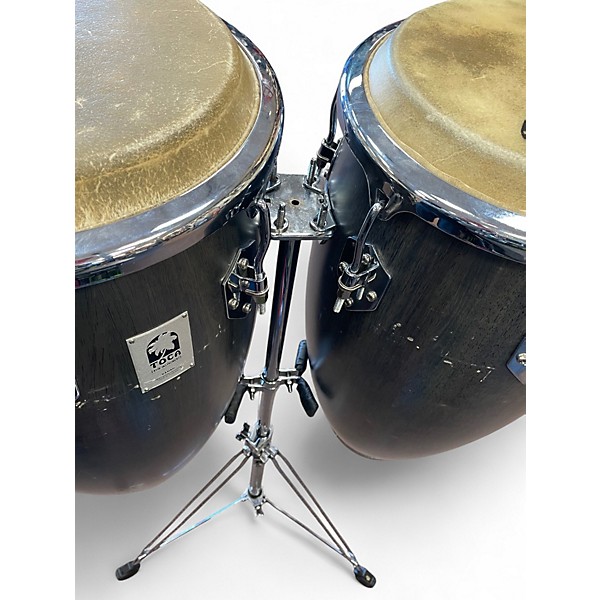 Used Toca CUSTOM DELUXE 2 CONGO SET WITH STAND