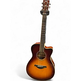 Used Yamaha FSCTA 2 Color Sunburst Acoustic Electric Guitar