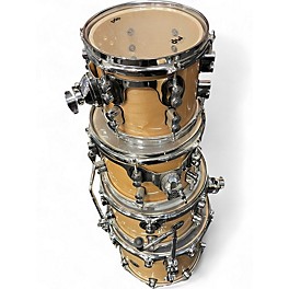 Used DW 3 Piece Performance Series Shell Pack Ply Pewter Sparkle Drum Kit
