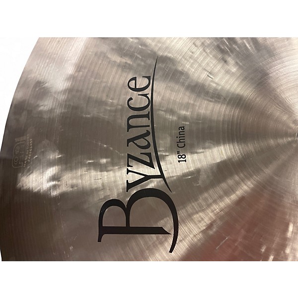 Used MEINL 18in Byzance China Brilliant Cymbal