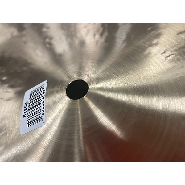Used MEINL 18in Byzance China Brilliant Cymbal