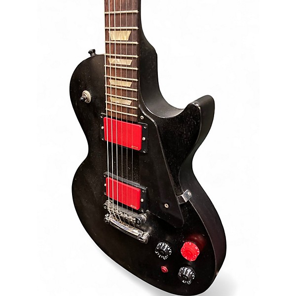 Used Gibson Les Paul Studio Flat Black Solid Body Electric Guitar
