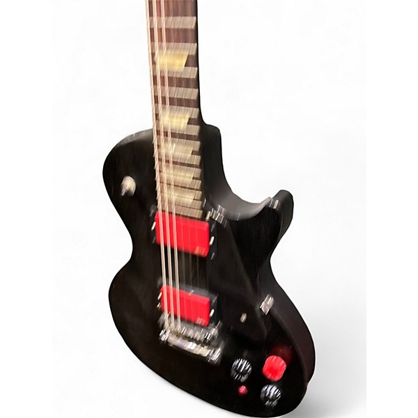 Used Gibson Les Paul Studio Flat Black Solid Body Electric Guitar