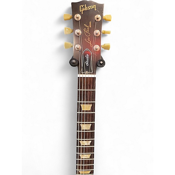 Used Gibson Les Paul Studio Flat Black Solid Body Electric Guitar