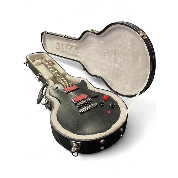 Used Gibson Les Paul Studio Flat Black Solid Body Electric Guitar