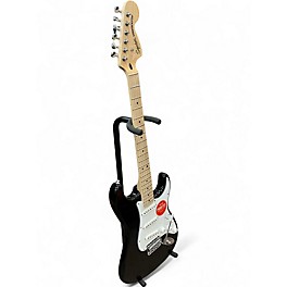 Used Squier Affinity Stratocaster Black Solid Body Electric Guitar