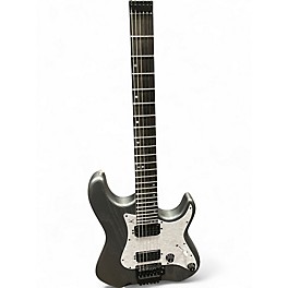 Used Kiesel Headless Delos 6 Gunmetal Gray Solid Body Electric Guitar