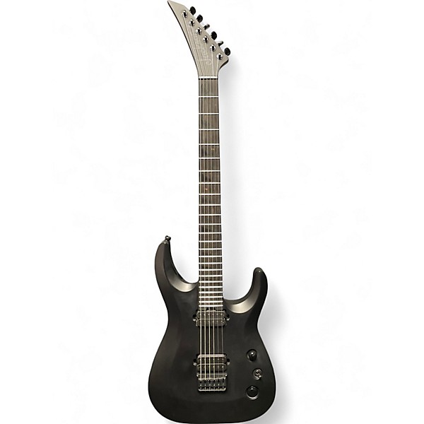 Used Jackson SLAT HT6 Baritone Flat Black Baritone Guitars