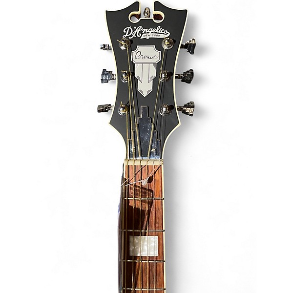 Used D'Angelico premier series CS Vintage Sunburst Acoustic Electric Guitar