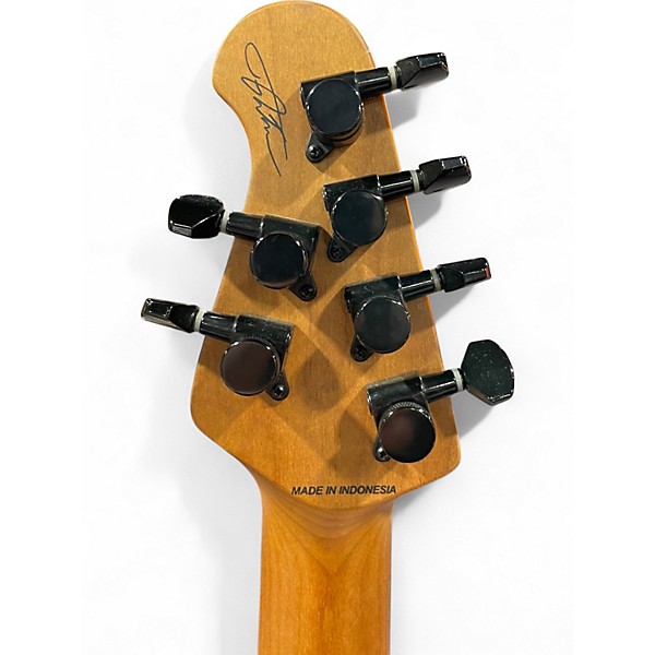 Used Sterling by Music Man Jason Richardson Cutlas Poplar Burst Solid Body Electric Guitar