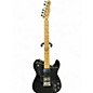 Used Squier Vintage Modified Telecaster Custom Black Solid Body Electric Guitar thumbnail