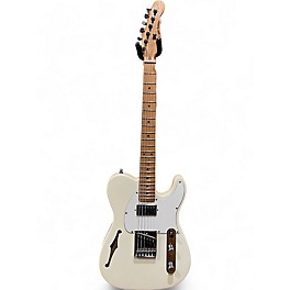 Used G&L ASAT Classic Bluesboy Semi Hollow white Hollow Body Electric Guitar