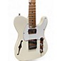 Used G&L ASAT Classic Bluesboy Semi Hollow white Hollow Body Electric Guitar