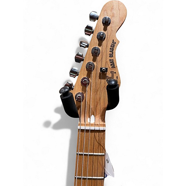 Used G&L ASAT Classic Bluesboy Semi Hollow white Hollow Body Electric Guitar