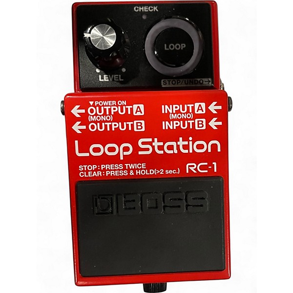 Used BOSS RC1 Loop Station Pedal
