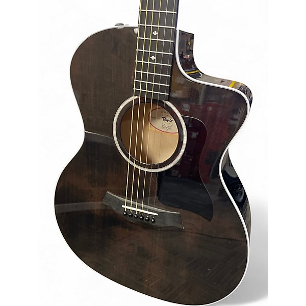 Used Taylor 214ce Deluxe Limited Transparent Gray Acoustic Electric Guitar,New Products : American Fashion Style Bags On Sale