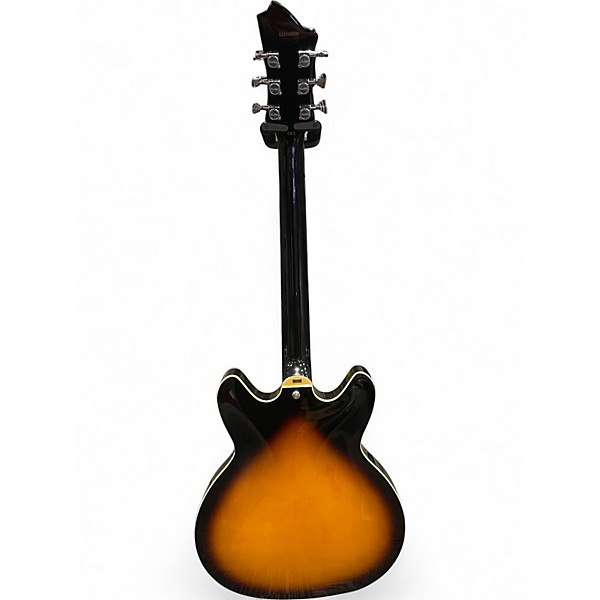 Used Hagstrom VIKING Vintage Sunburst Hollow Body Electric Guitar