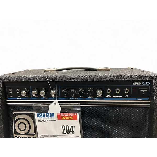 Used Ampeg SS-35 Guitar Combo Amp