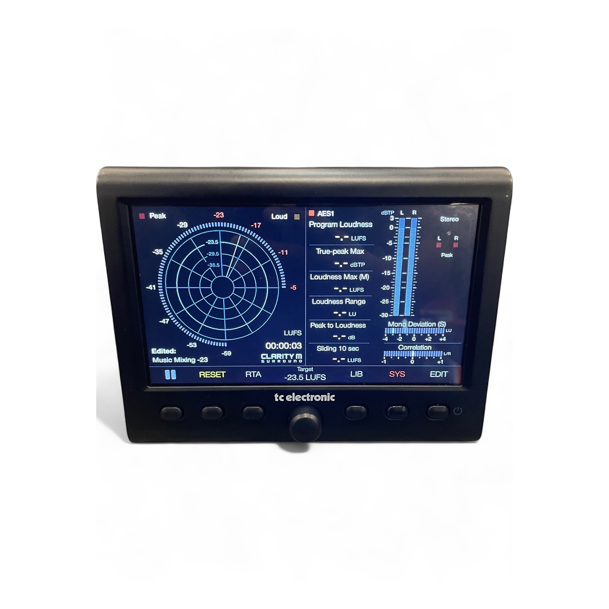 さらに値下げ tc electronic Clarity M Stereo Amazon.com: TC Electronic CLARITY M STEREO Stereo Audio Meter with