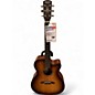 Used Alvarez AF60CE Folk Sunburst Acoustic Electric Guitar