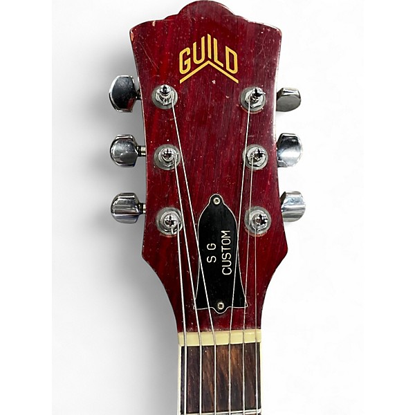 Vintage 1965 Guild Starfire III Red Hollow Body Electric Guitar