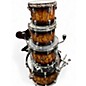 Used 2020 TAMA 4 Piece Starclassic Brown Molten Drum Kit