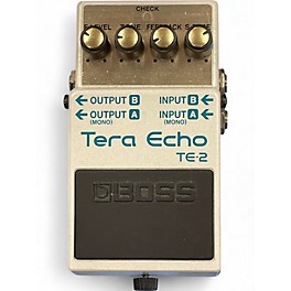 Used BOSS TE2 Tera Echo Effect Pedal