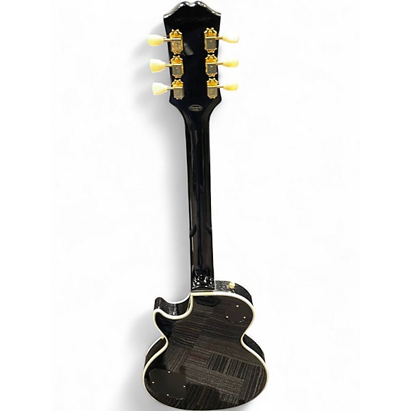 Used Epiphone Les Paul CustomP90 Black Solid Body Electric Guitar