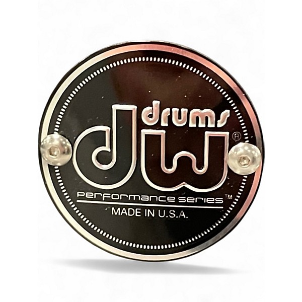 Used DW 6.5X14 Performance Series Snare Pewter Sparkle Drum