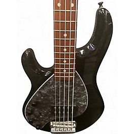 Used 2013 Ernie Ball Music Man Stingray 5 Left Handed Black Electric Bass Guitar