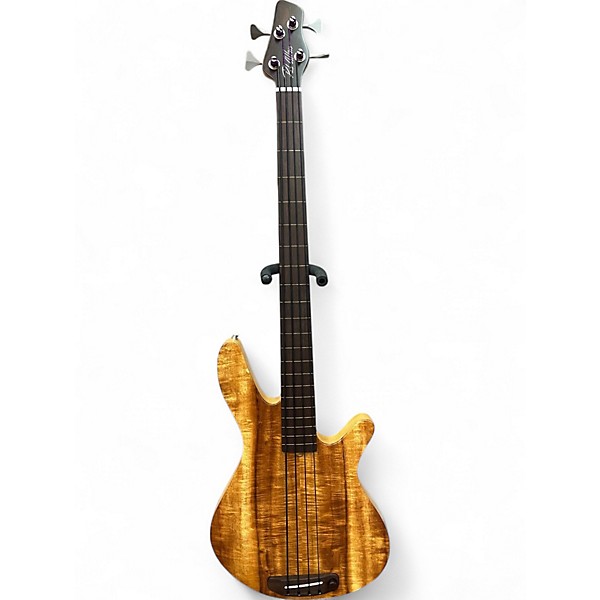 Used 2000s Rob Allen mb-2 koa Electric Bass Guitar