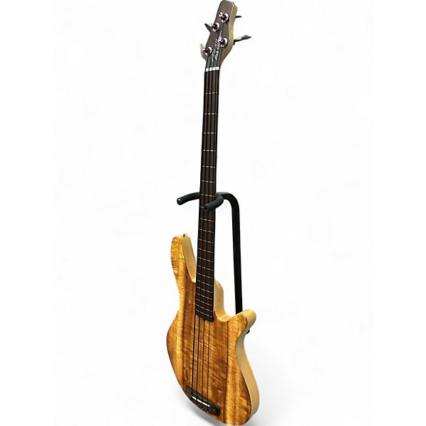 Used 2000s Rob Allen mb-2 koa Electric Bass Guitar