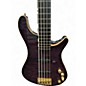 Used Brubaker NBS-1 Purple Electric Bass Guitar