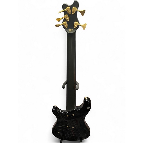 Used Brubaker NBS-1 Purple Electric Bass Guitar