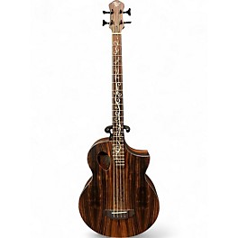 Used Michael Kelly Dragon 4 Port MKD4S Java Ebony Acoustic Bass Guitar