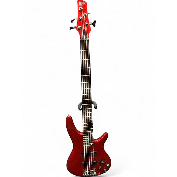 Used 2011 Ibanez SR305 5 String red Electric Bass Guitar,New Products : American Fashion Style Bags On Sale