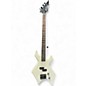 Used Bc Rich WARLOCK Alpine White Electric Bass Guitar thumbnail