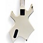 Used Bc Rich WARLOCK Alpine White Electric Bass Guitar