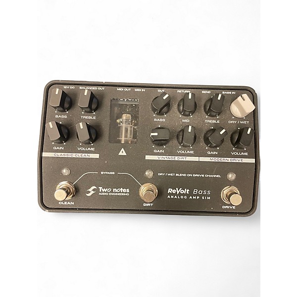 Used Two Notes AUDIO ENGINEERING ReVolt Bass Analong Amp Sim Bass Amp Head,New Products : American Fashion Style Bags On Sale