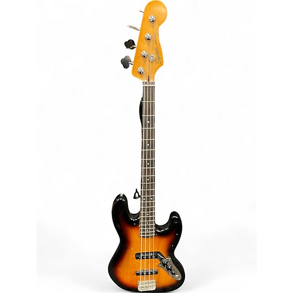 Used Squier Classic Vibe 1960S Jazz Bass 2 Color Sunburst Electric Bass Guitar