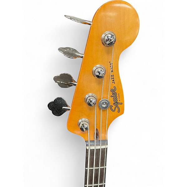 Used Squier Classic Vibe 1960S Jazz Bass 2 Color Sunburst Electric Bass Guitar
