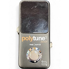 Used TC Electronic Polytune Noir Mini 3 Tuner Tuner Pedal