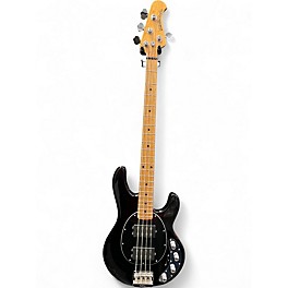 Used Ernie Ball Music Man StingRay Special HH Black Electric Bass Guitar